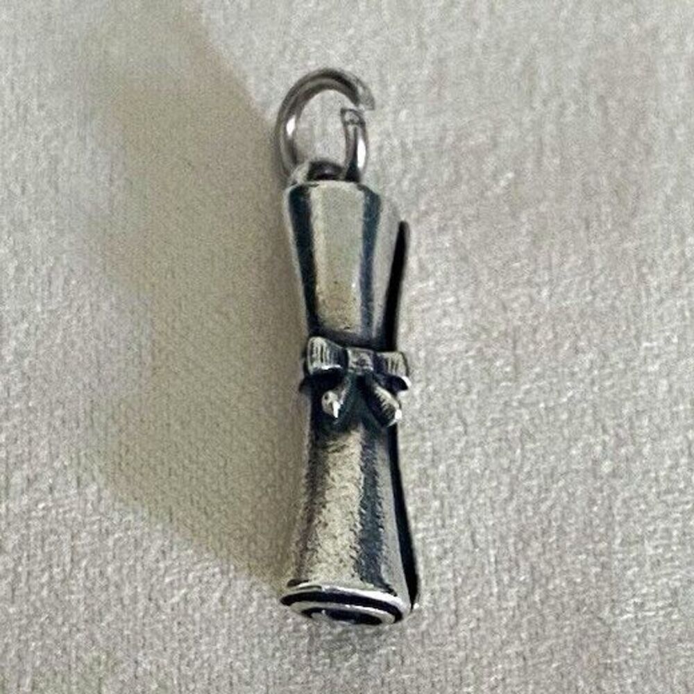 James Avery Sterling Silver Diploma Charm